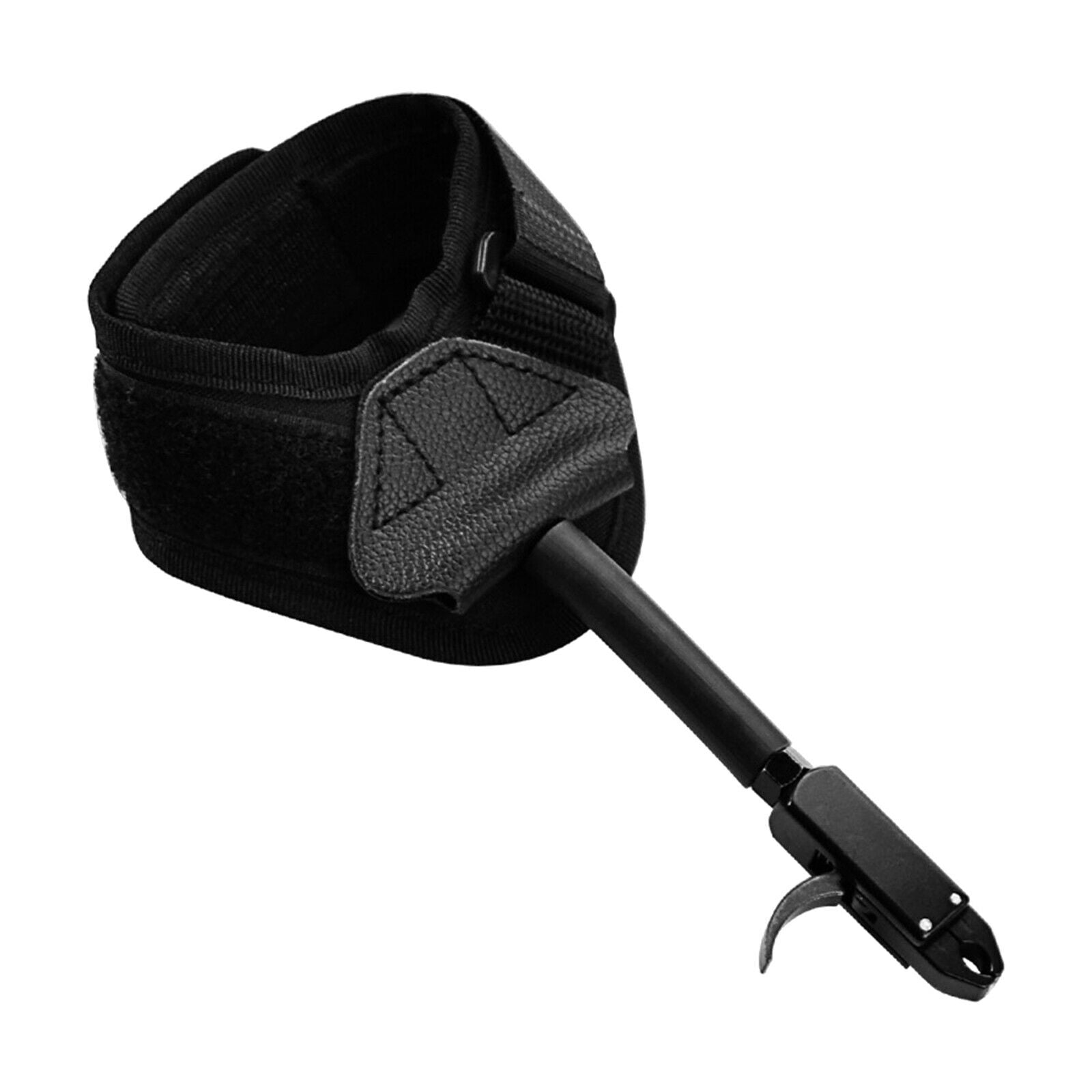 Archery Release Aid Buckle Black Wrist Strap Compound Bow Quick Shot Hunting