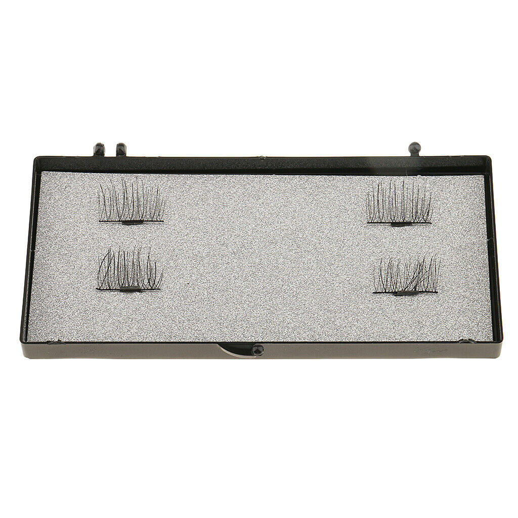 Reusable Magnetic False Eyelashes Magnet Eyelash Extension No Glue Black 01