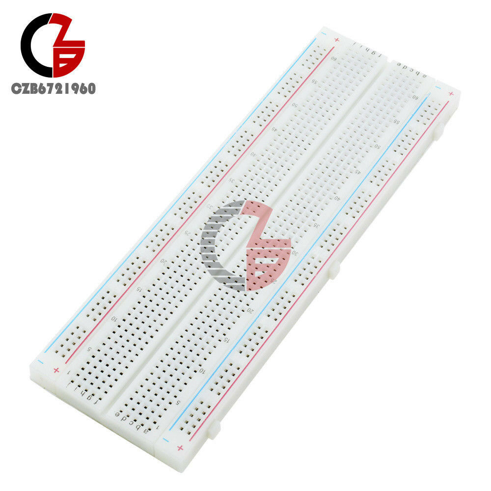 10PCS MB-102 MB102 Breadboard 830Point Solderless PCB Bread Board Test Develop