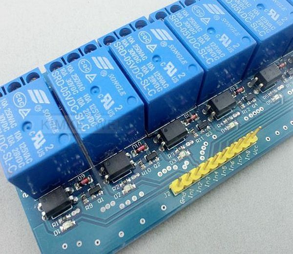 5V 8 Channel Relay Module Board for Arduino PIC AVR MCU DSP ARM Electronic