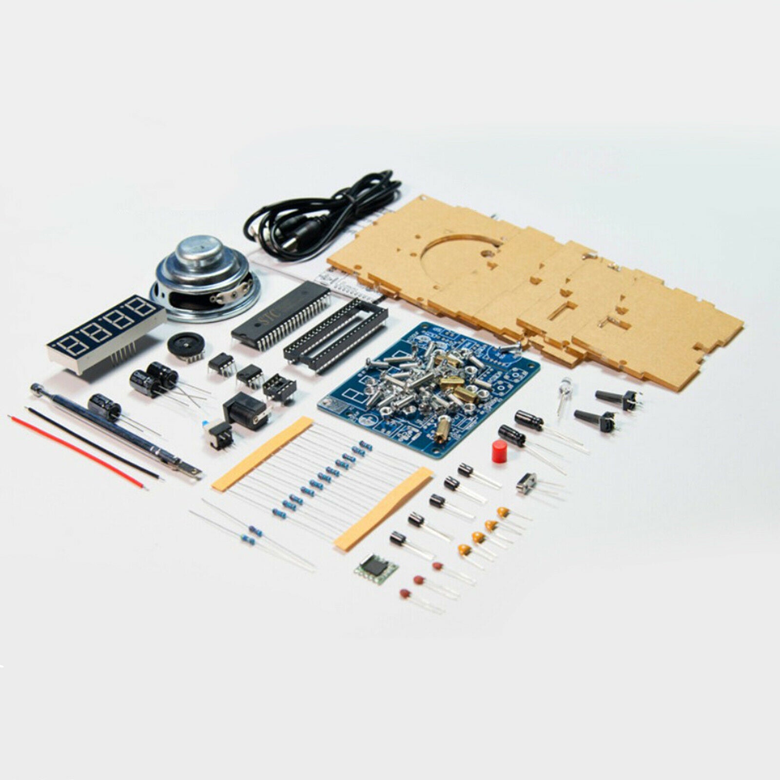Electronic FM Radio Module DIY Kits Receiver for Teaching Home Education