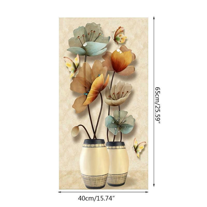 5D DIY Diamond Painting Kit for Adults Flower Vase Full Drill Rhinestone Decor