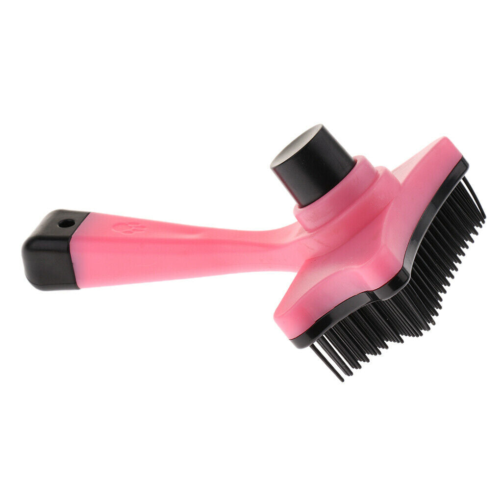 Self-cleaning dog brush, cat brush, fur brush, grooming brush