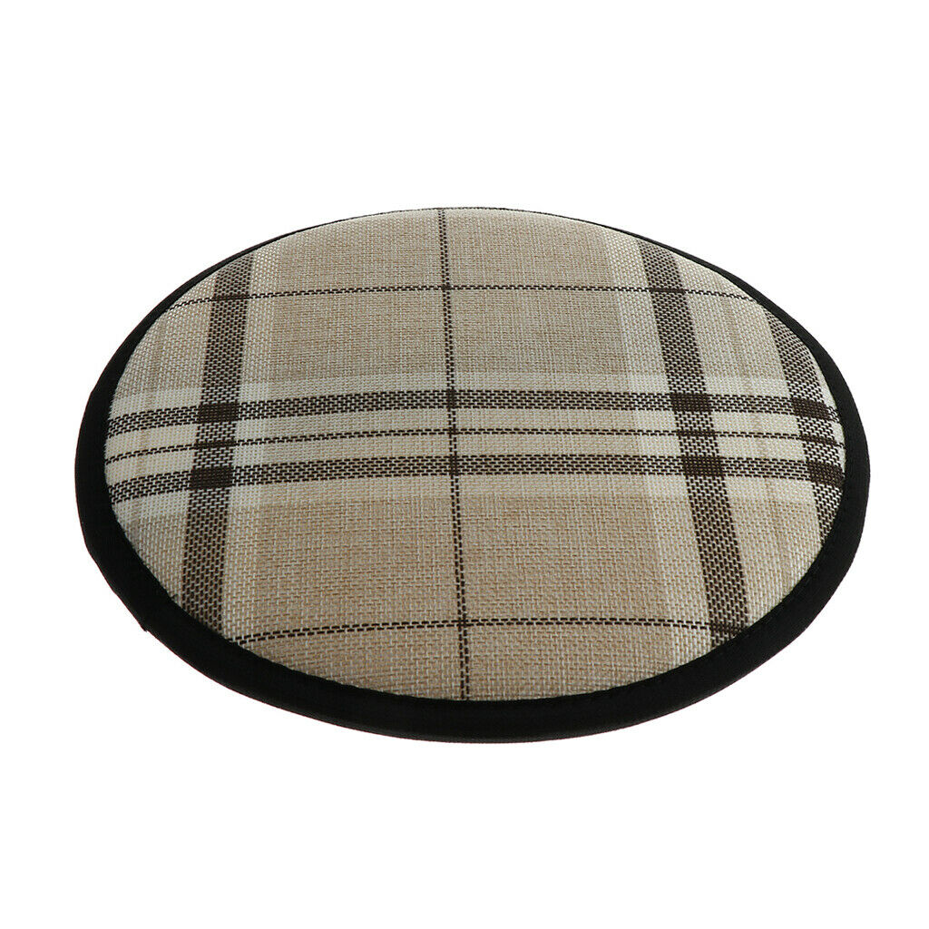 2xNon-slip Cotton Office Home Chair Cushion Dining Chair Seat Pad Round 28cm