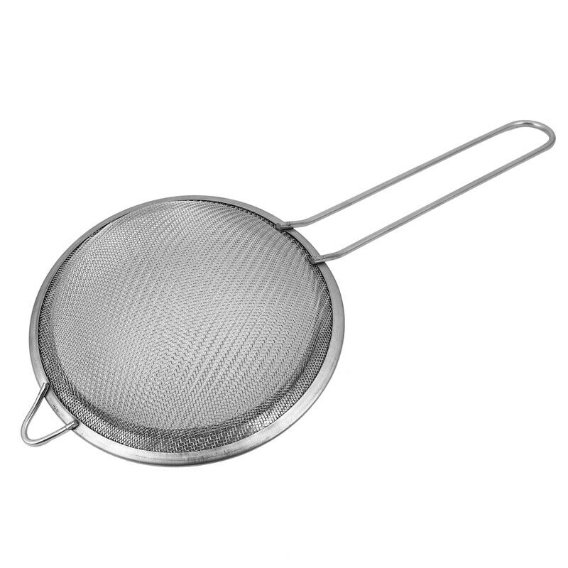 4 pcs. Colander Strainer Colander Strainer Set 7/12/16/22 cm made of stainlessG7