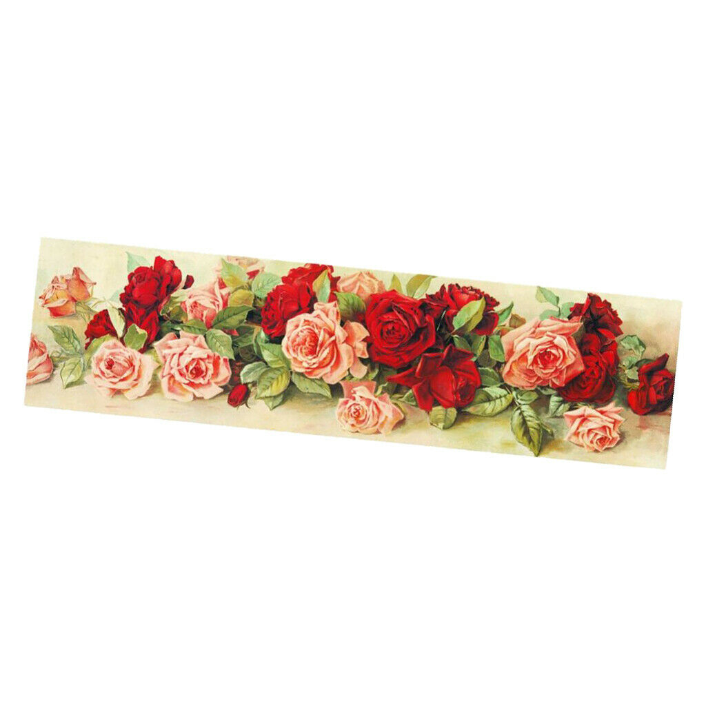 5D Painting Rose Rhinestones Picture Crystals Embroidery Arts Kit