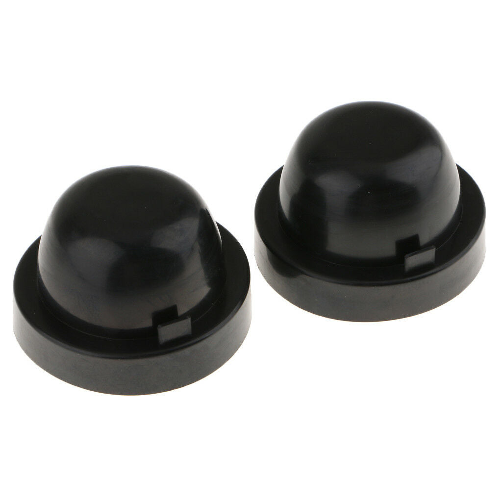 2pcs 90mm Rubber Housing Seal Cap Anti Dust Cover For Car Bulb HID Headlight