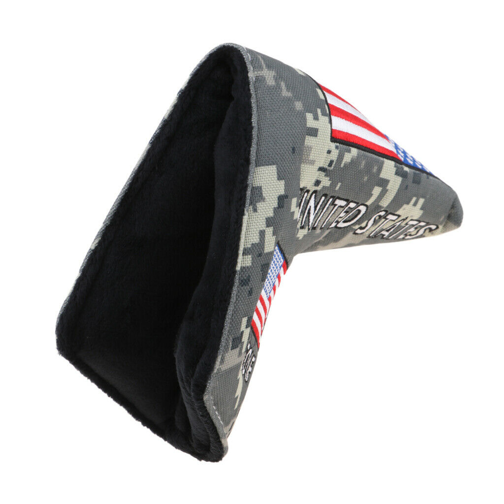 Prettyia   Golf   Putter   Cover   Headcover   Blade   Golf   Club   Head