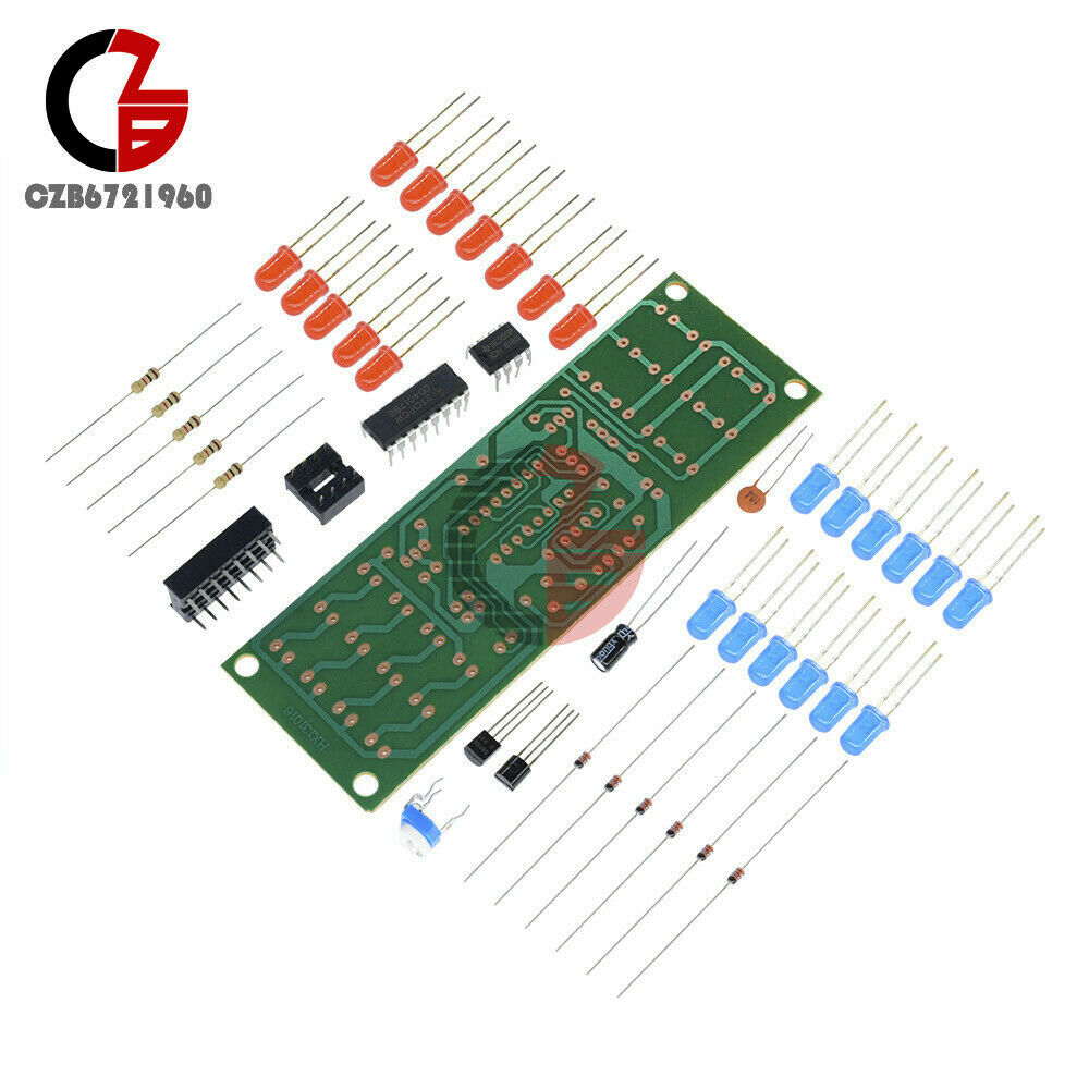 Red Blue DIY Kit Dual-Color Detonation Flashing Light 6V