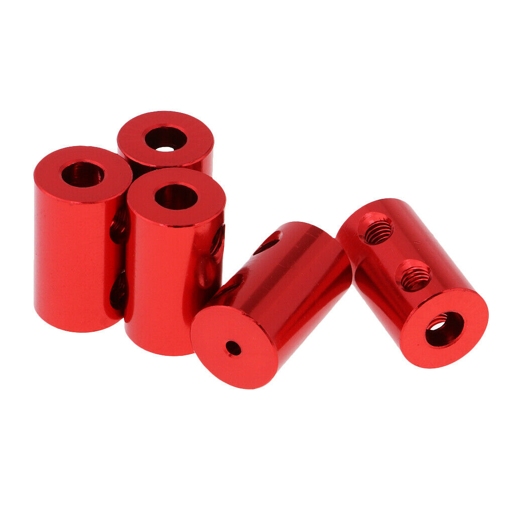 Motor Shaft Rigid Coupler Sleeve Adapter Connector for RC Car Boat Ship 2-5mm