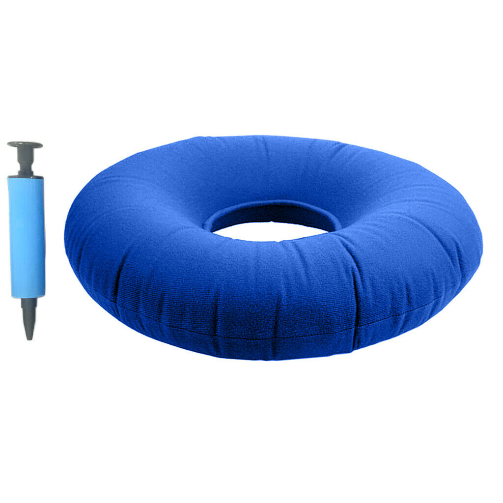 14 Inch Air Inflatable Seat Cushion Bedsores Pillow Relief Back Support for