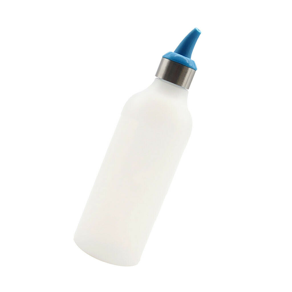 3Pieces Silicone Squeeze Bottle Condiment Container Vinegar Dispenser 450ml