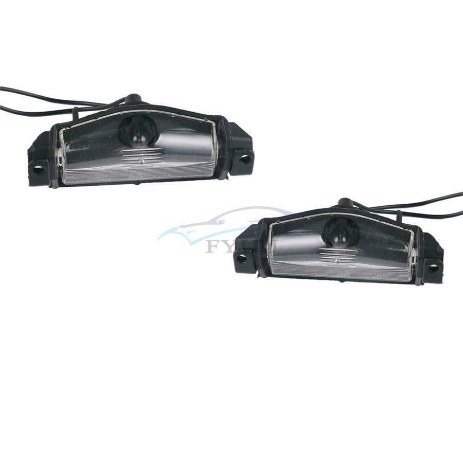 For Mazda 2 2011-2013 1Set BS1E-51-274E Rear Trunk License Plate Lamp Light Unit