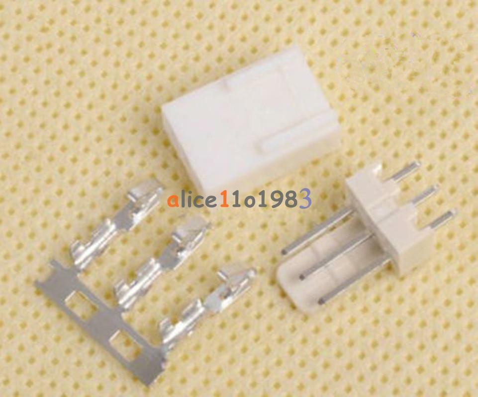 20PCS KF2510-3P 2.54mm Pin Header + 20*Terminal + 20*Housing Connector Kits