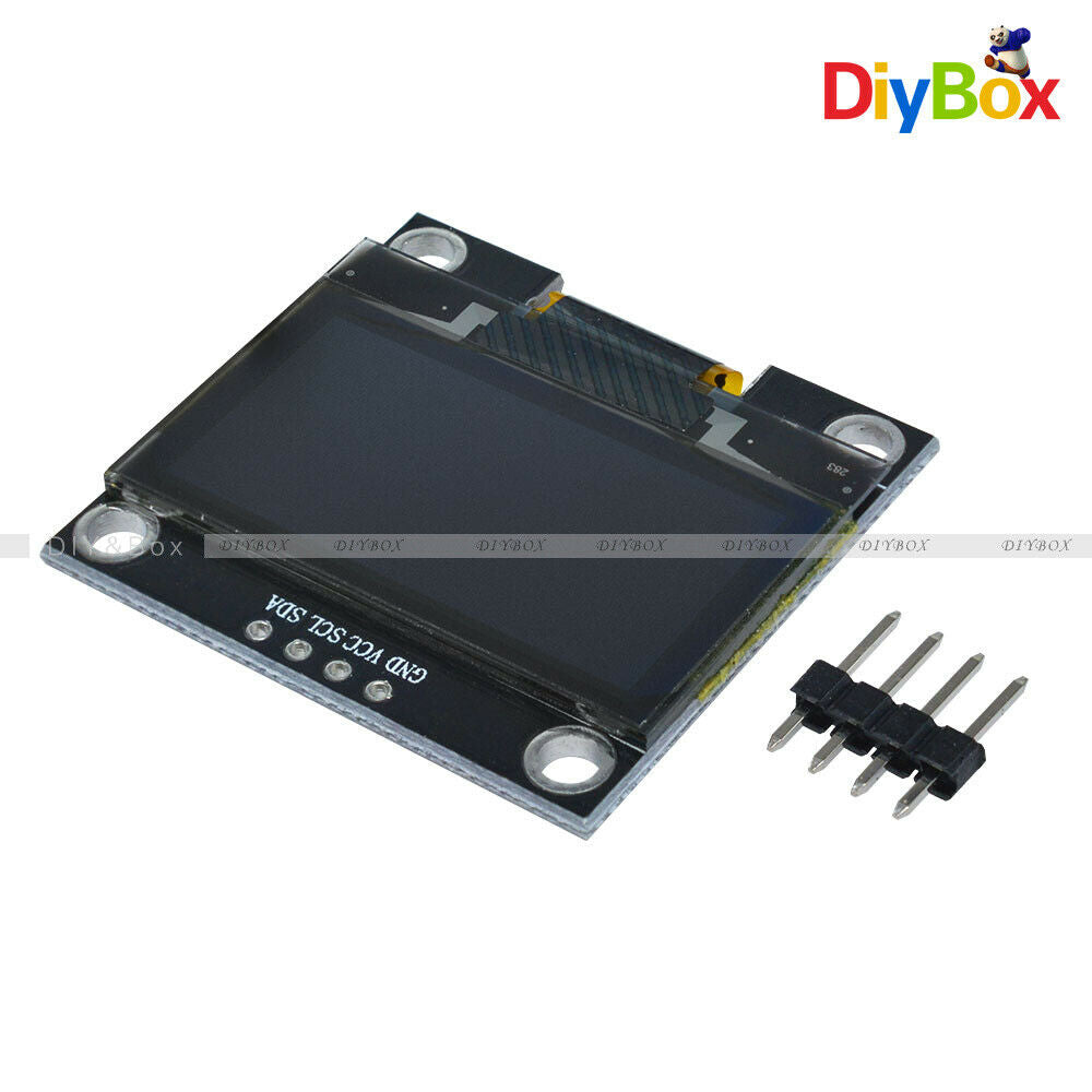 White 1.3" OLED LCD Display Module IIC I2C Interface 128x64 3-5V For Arduino