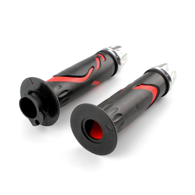 Motorcycle Hand Grips for ATV Scooter Bike Rubber Anti-Slip Soft Handlebar 22MM