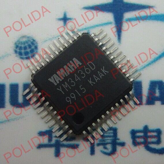 1PCS Digital audio interface Receiver IC YAMAHA QFP-44 YM3436D