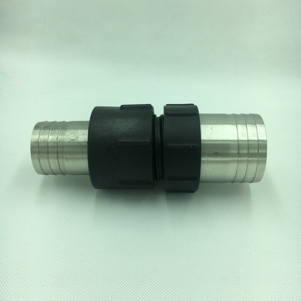 Straight Through Tote Tank Food Grade Drain Adapter 60MM To 45MM Coarse Thread