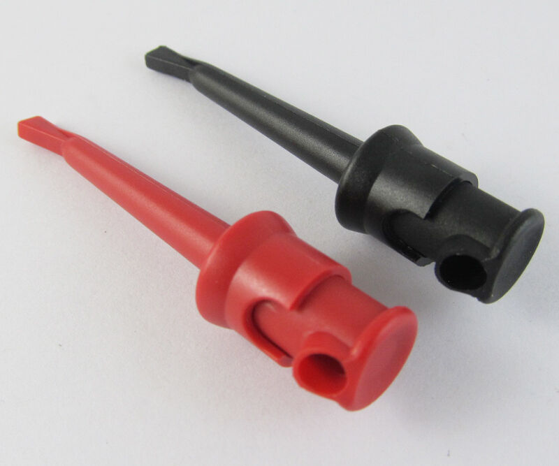 2pcs High Quality Nylon PA Copper Flexible Large Test Hook Clip Probes PCB SMD