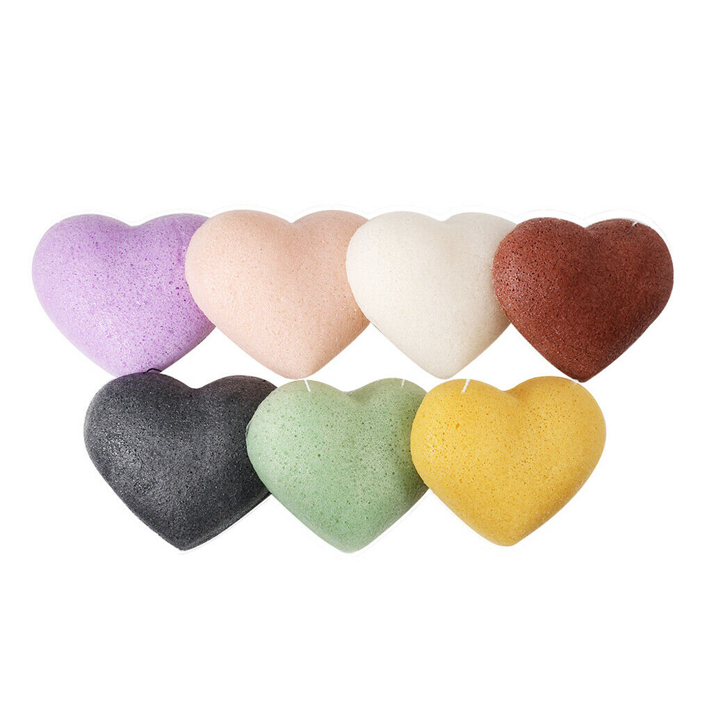 Konjac Cleaning Sponge Puff Exfoliating Facial Sponge Ginger Yellow