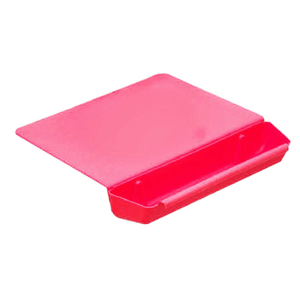 Kitchen Detachable Chopping Board w/ Storage Groove Non-Slip Food grade Red