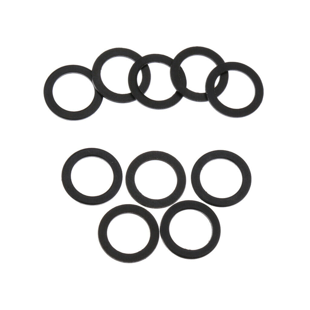10pcs Longboard Speed Washers Skateboard Bearing Speed Ring Hardware 10mm