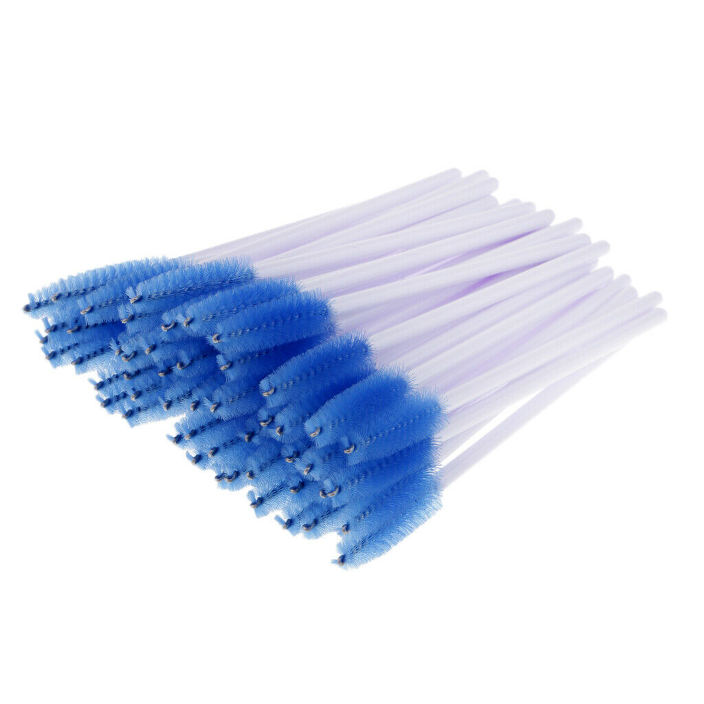 50pcs Disposable Eyelashes Extension Brushes Mascara Wands Applicator Tools #L