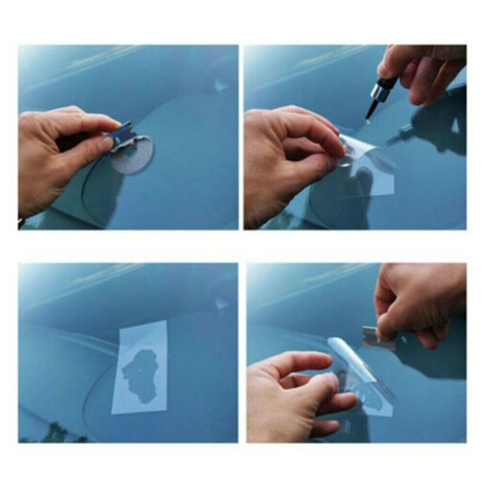 Windshield Repair Kit Quick Fix Car Cracked Glass Windscreen Restore Repair Tool