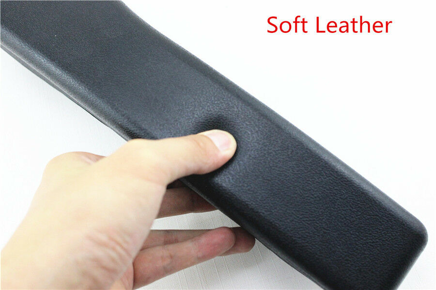 Universal Black PU Leather Folding Car Seat Armrest Left Arm Support Comfortable