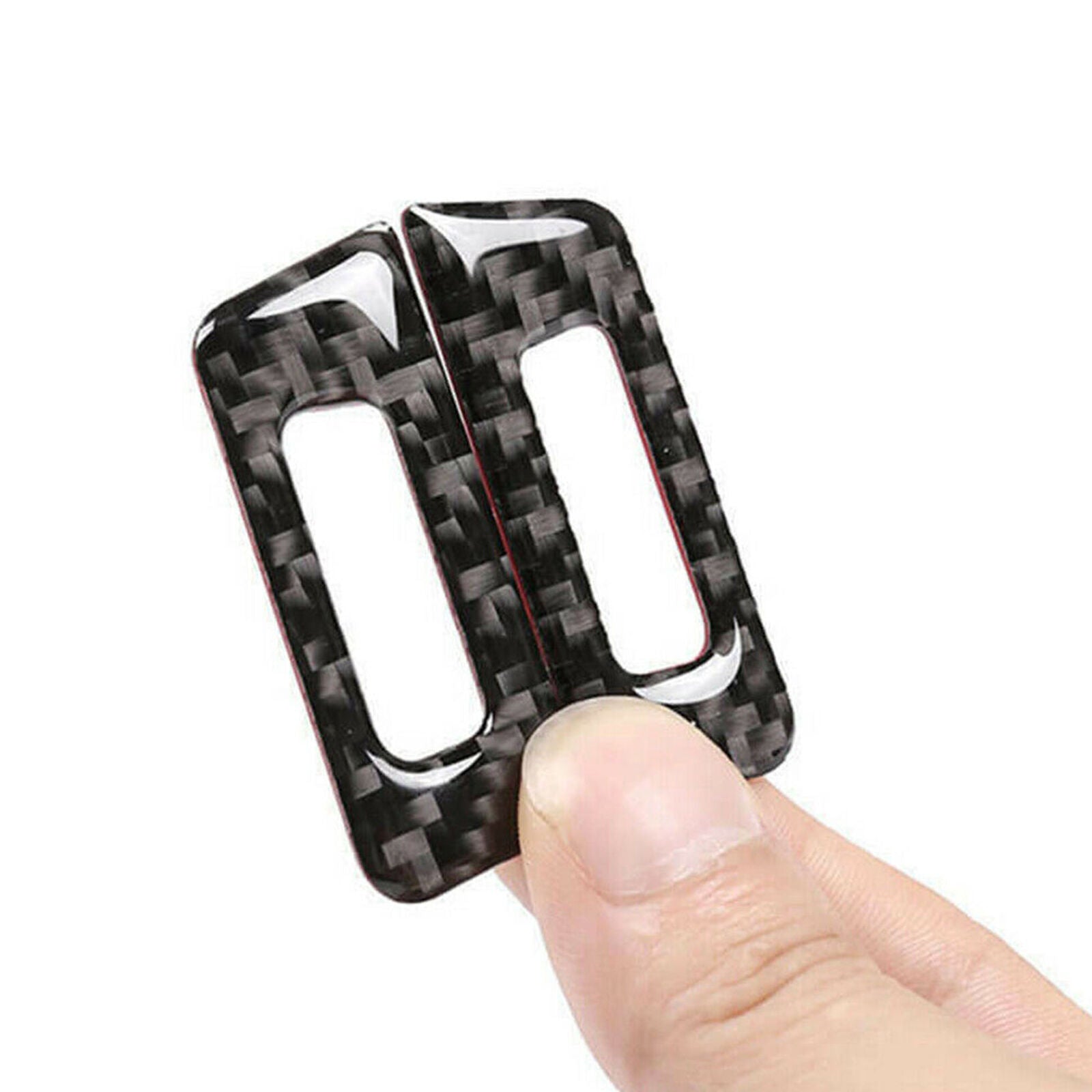 Carbon Fiber Air Vent Outlet Cover Trim For BMW 3 Series E90 E92 E93 2005-2012