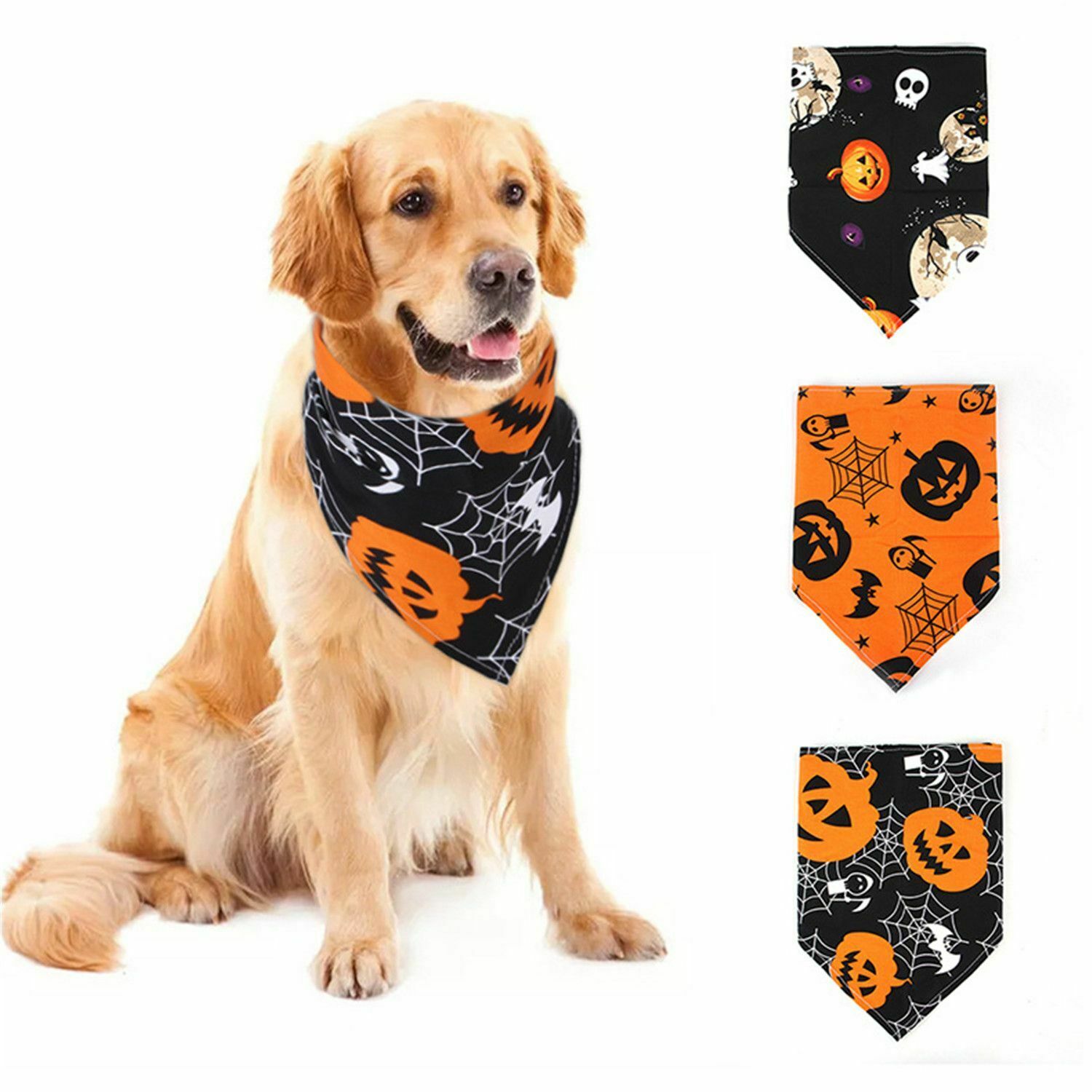 Decor Triangular Bandage Ties Cat Bibs Puppy Kerchief Pet Scarf Dog Bandanas