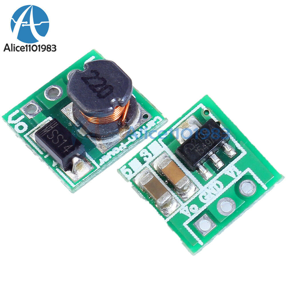 5PCS DC 1.8V 2.5V 3V 3.3V 3.7V To 5V Step Up Power Voltage Boost Converter Board
