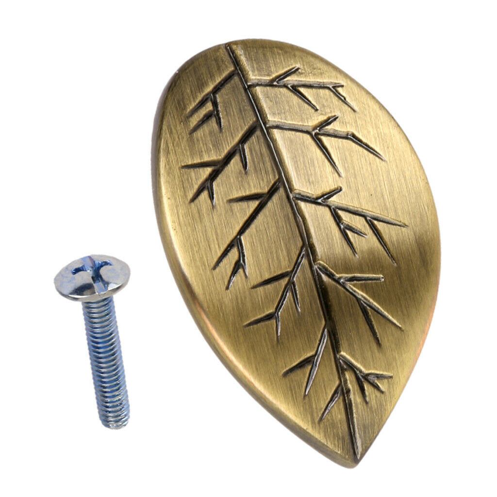Zinc Alloy Cupboard Door Pull Chest of Drawers Door Konob with Bronze Ornament