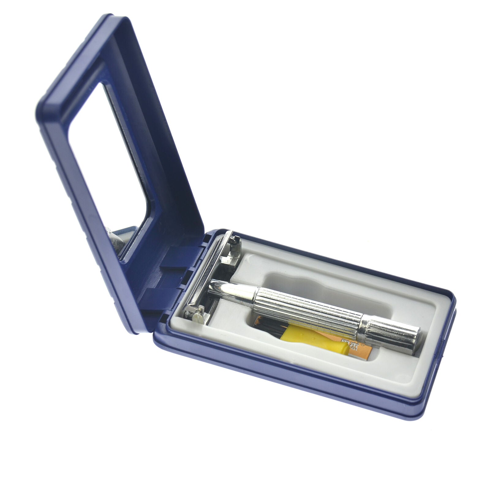 Men's Traditional Classic Double Edge Chrome Shaving Safety Razor + 1 Blades
