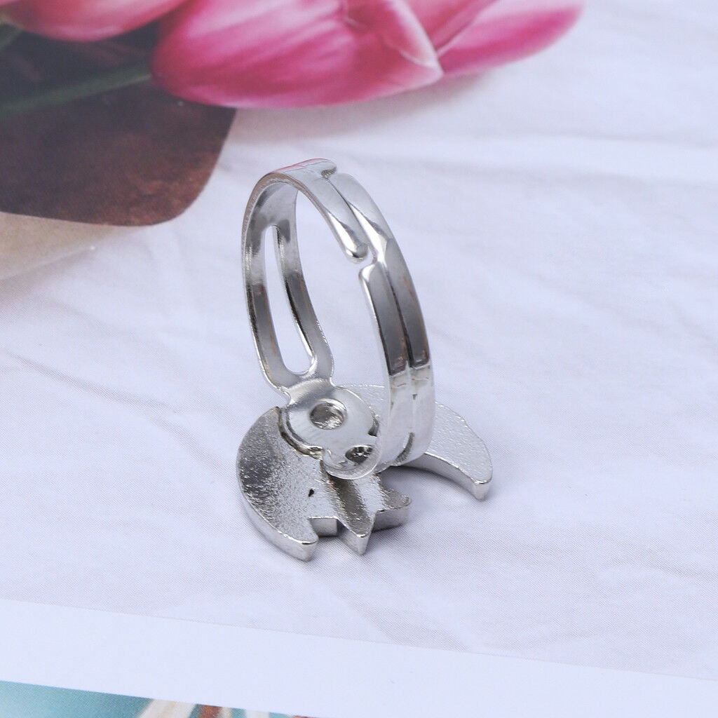 Moon Star Shape Color Change Mood Ring Emotion Feeling Temperature Ring Birthday