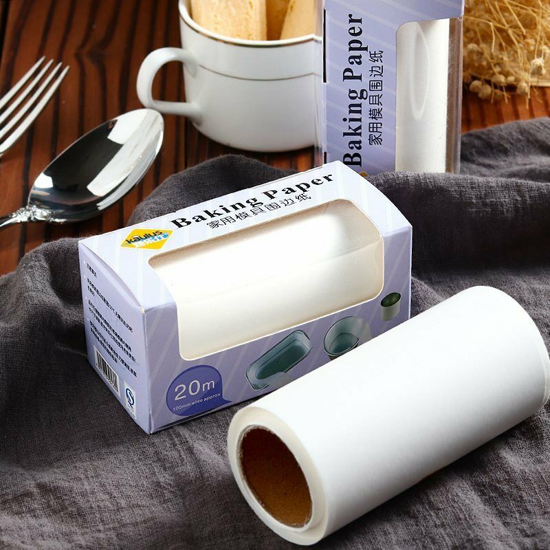 20M Baking Paper Easy To Demould and Edge Paper Cake Tool Baking Accessor.l8