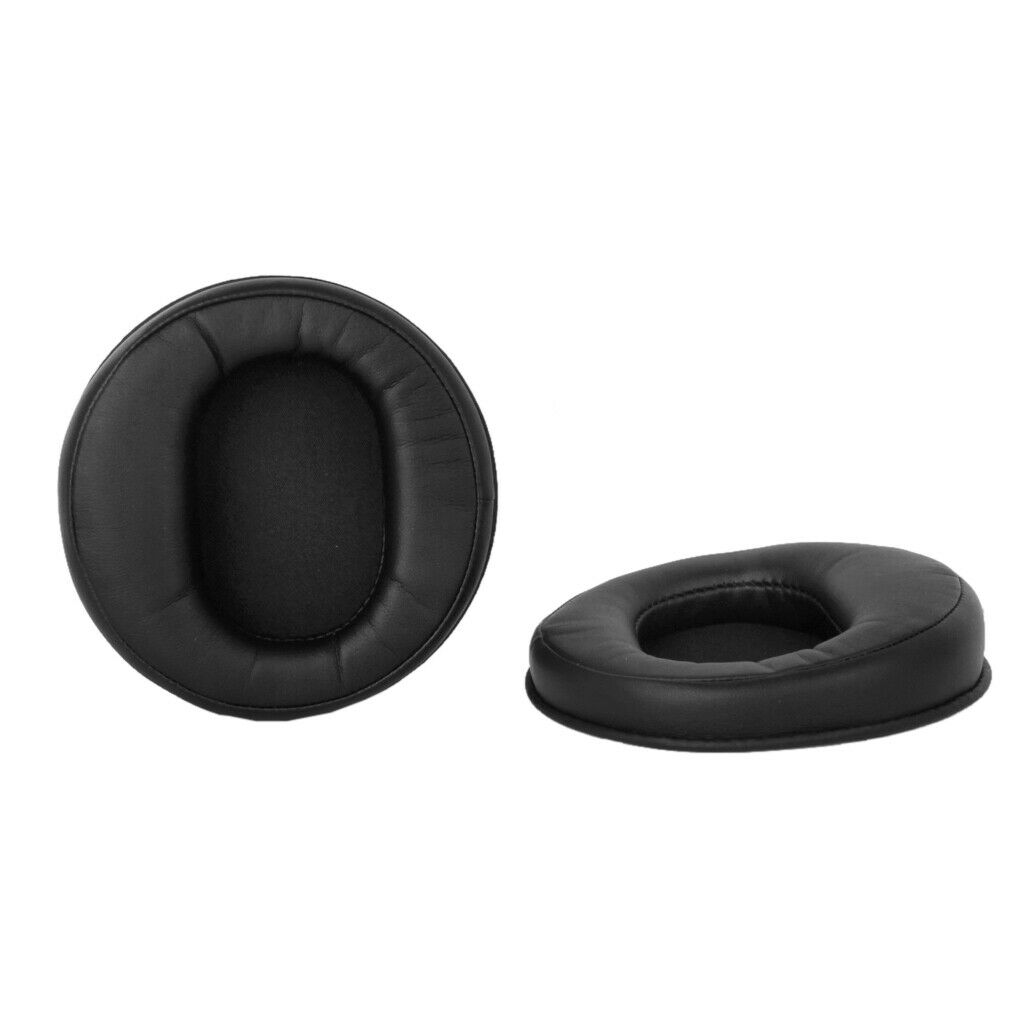 Black Replacement Ear Pads Cushion For Denon AH D2000 D5000 D7000 Headphones