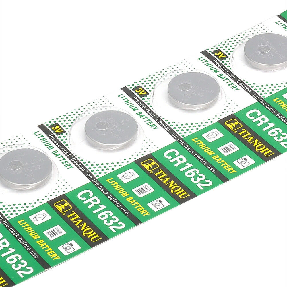 5PCS CR1632 3V Coin Button Alkaline Batteries Cell Battery For Watch Toys Remote