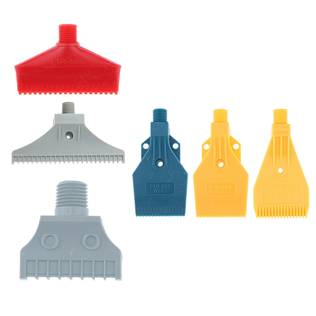 6Pcs Plastic Assorted Air Blower Nozzle Wind Jet Spray Nozzle Accessory