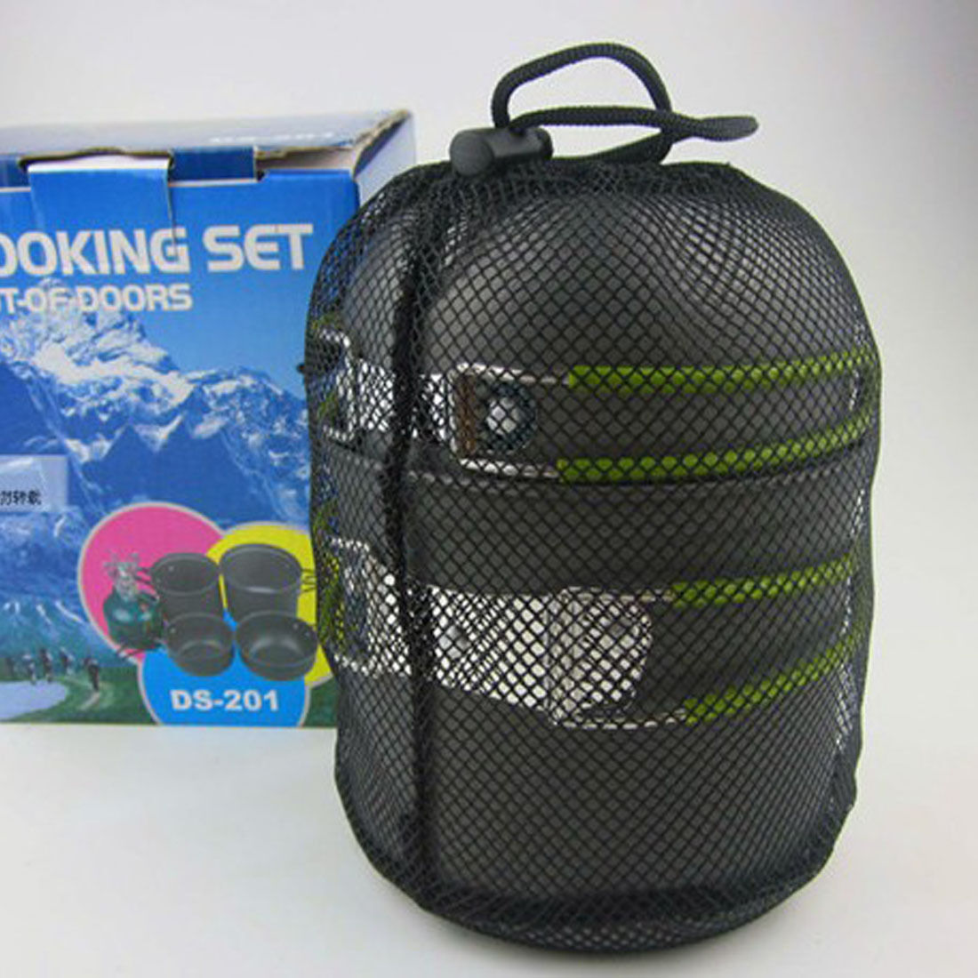 Outdoor Cooking Bowl Set Camping Hiking Picnic Backpacking Pot Pan Cookware