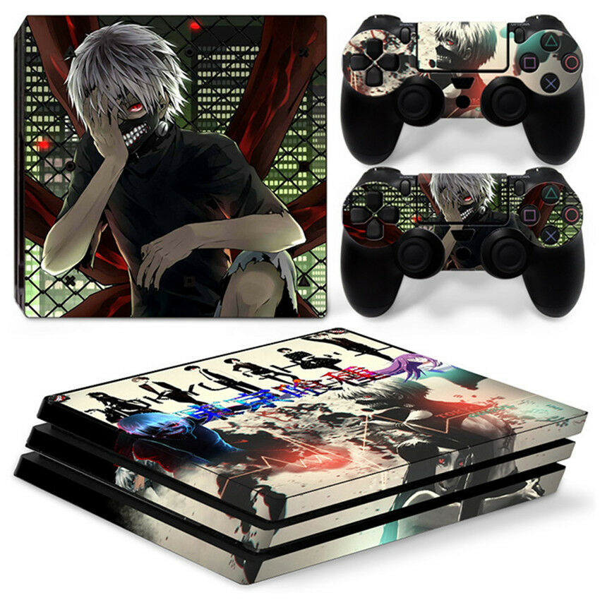 Tokyo Ghoul skin For  playstation PS4 PRO Pro Stickers & 2 Controllers Skin