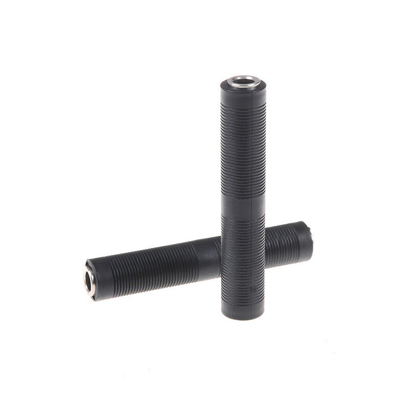 2x 6.35mm stereo female to female jack audio cable coupler adapter connec.l8