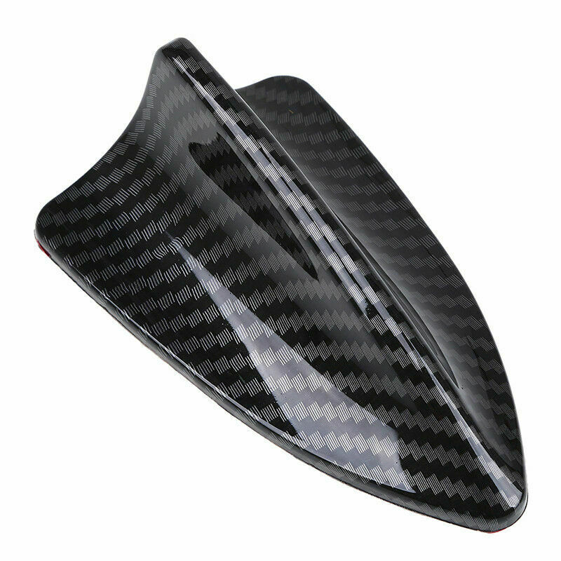 Carbon fiber Style Shark Fin Roof Antenna Car AUTO Decorative Aerial Universal