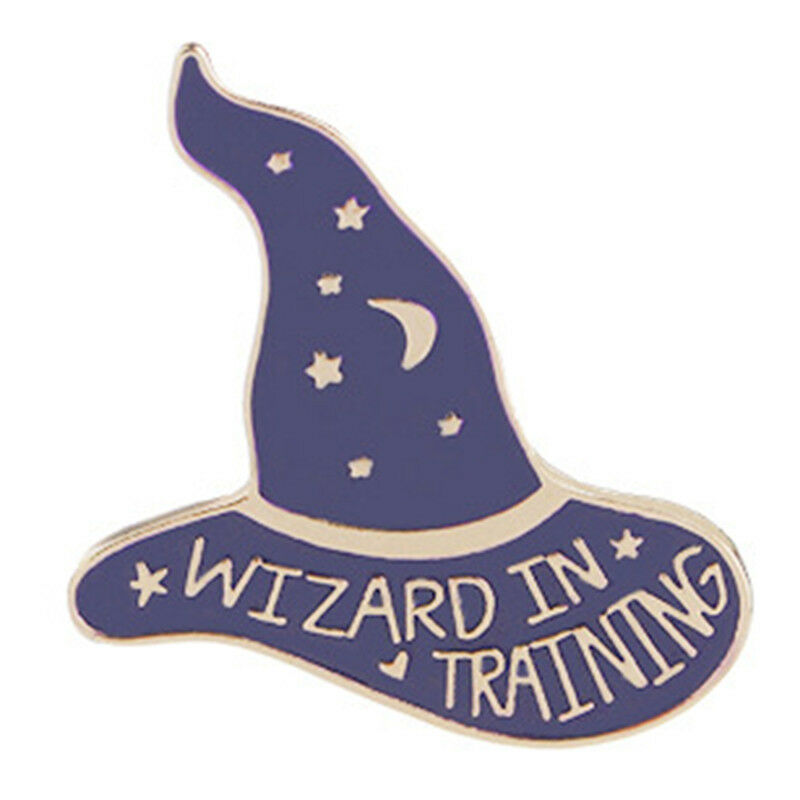 4PCS/Set Enamel Witch Hat Brooch Pin Shirt Collar Pin Women BadgeJewelryGi.l8