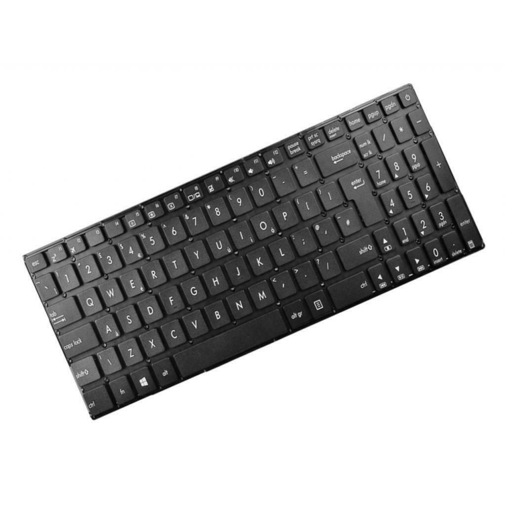 For X540 X540L UK Laptop Standard English Layout Keyboard Black Without