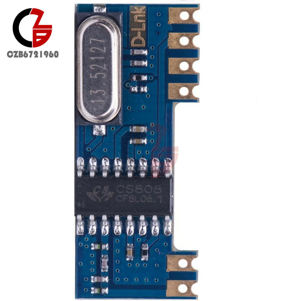 HPD8406M 433MHz ASK Receiver Module Superheterodyne Precise 3.0~5.5V -115dBm