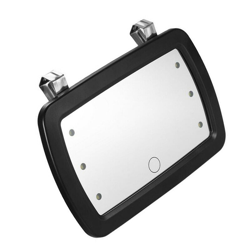 Finger Touch Switch Car Sun Visor Sun-shading LED Make-up Mirror Cosmetic Mirror