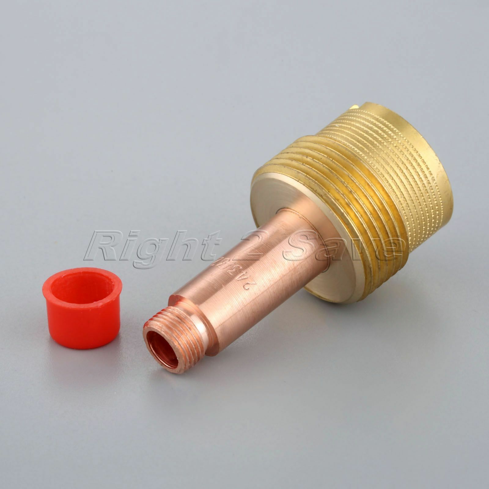 New 2pcs 45V64 3/32" TIG Gas Lens Collet Bodies for 17/18/26 Torch Accessories