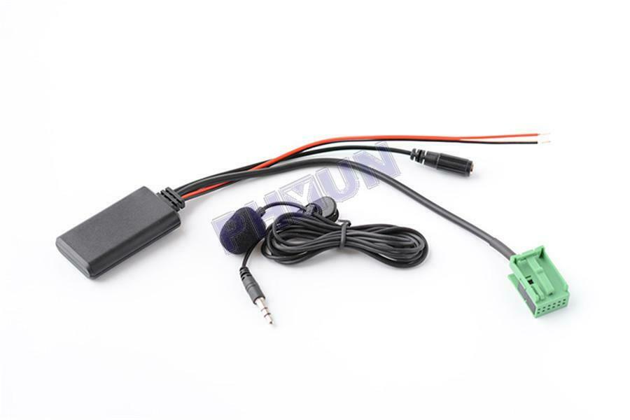 Car Aux Music Cable Adapter w/ MIC For Mercedes CLC SLK SL 2008 Comand NTG 2.5