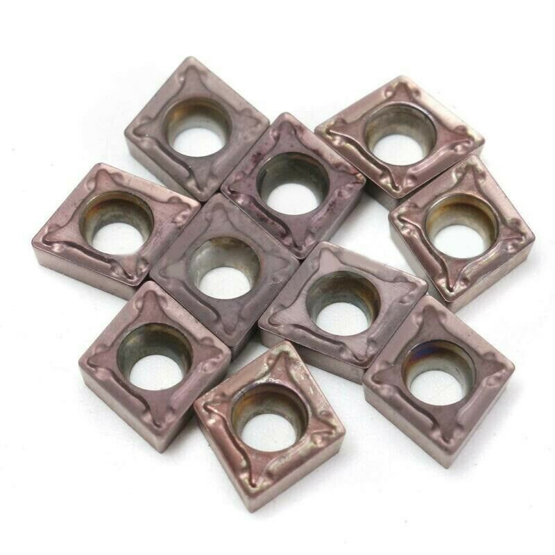 Carbide Blade Equipment for Lathe Turning Tool Holder 10Pcs Vp15Tf Industrial